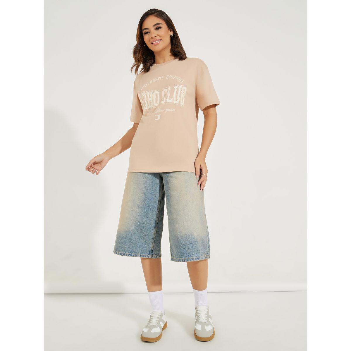 Styli Oversized Soho Club Slogan T-Shirt-women-clothing-tshirts-image-3