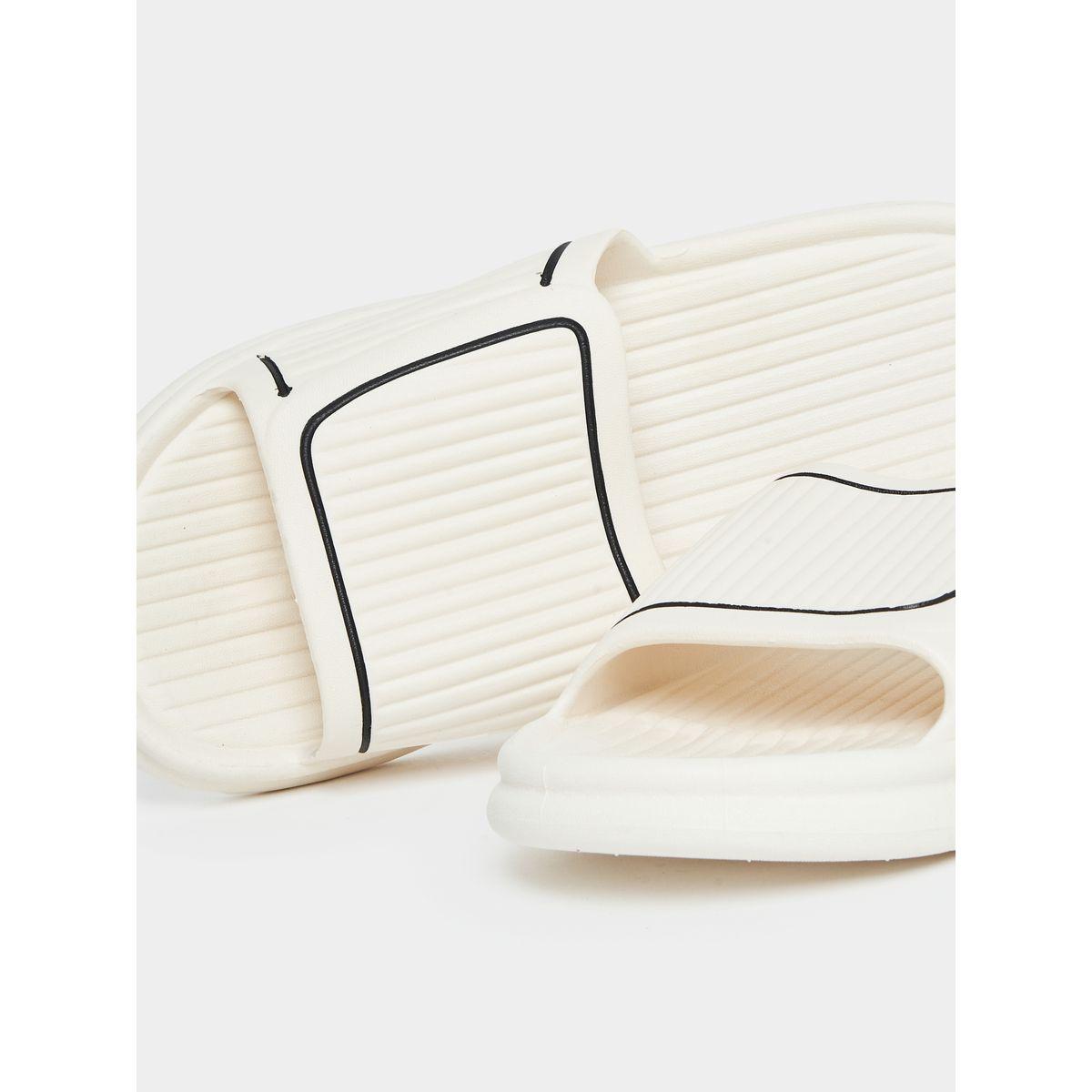 Styli Textured Strap Casual Slides-women-shoes-flipflopsandslides-image-4