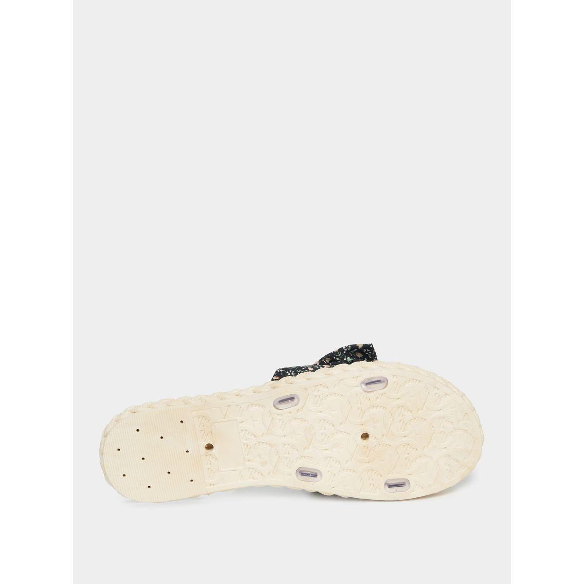 صندل فلات مطبع بزهور مع ربطة فيونكة-women-shoes-sandals-flats-image-6