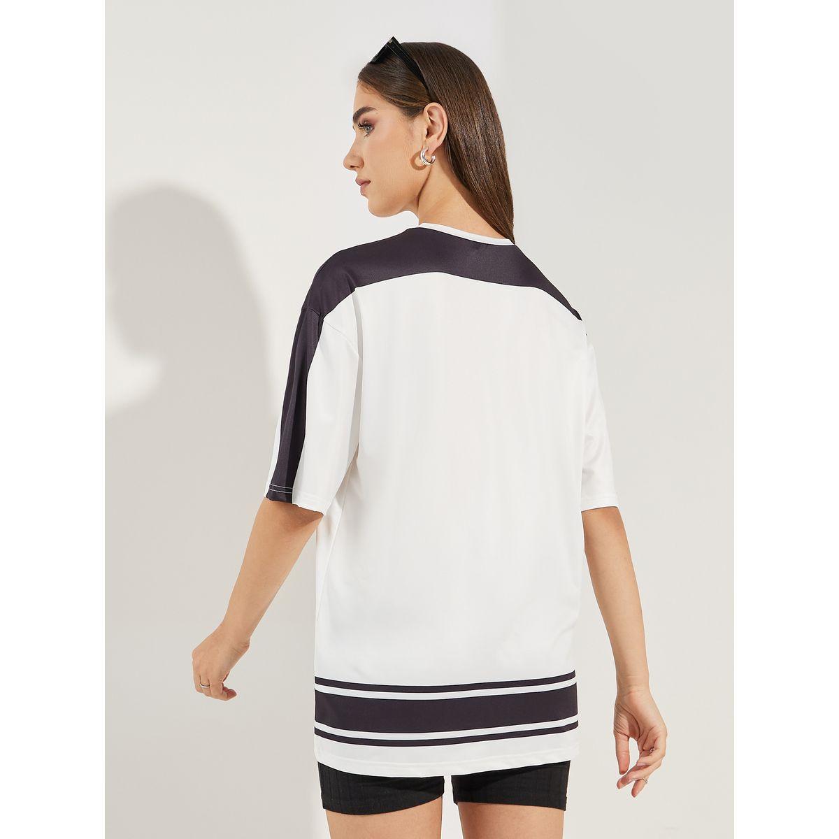 تيشيرت فضفاض بنمط كتل الالوان-women-clothing-tshirts-image-5
