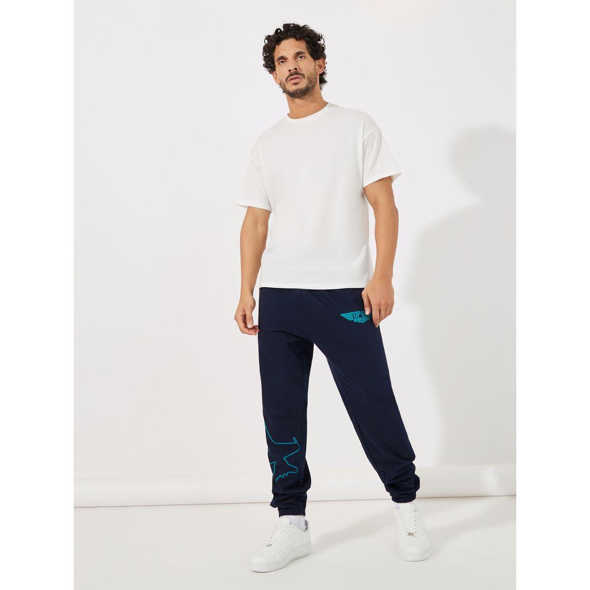 Styli Logo Print Oversize Jogger-men-clothing-bottoms-joggers-image-2