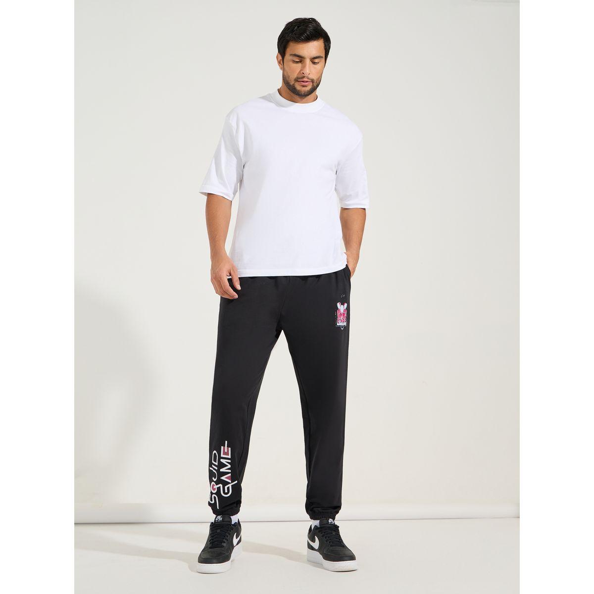 Styli Squid Game Graphic Print Oversized Joggers-men-clothing-bottoms-joggers-image-2