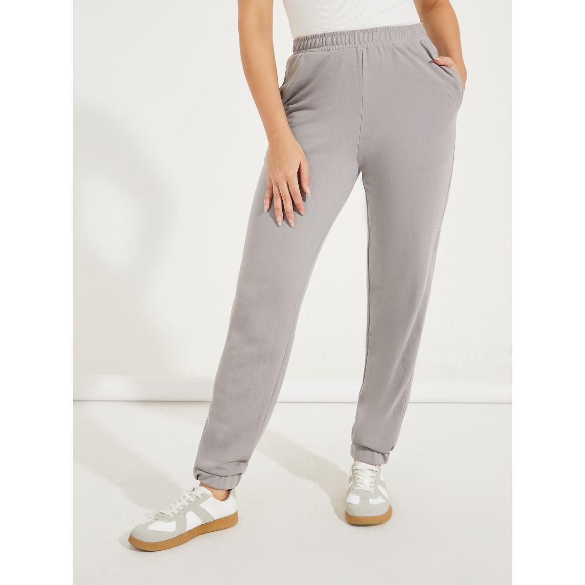 جوغر بقصة مستدقة وخصر مطاطي-women-clothing-bottoms-joggers-image-2