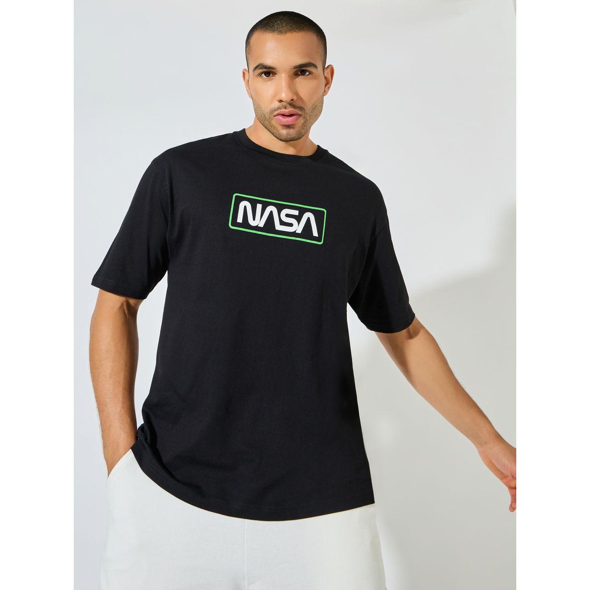تيشيرت فضفاض مطبع بطبعة كتابة-men-clothing-tshirtsandpolos-tshirts-image-3
