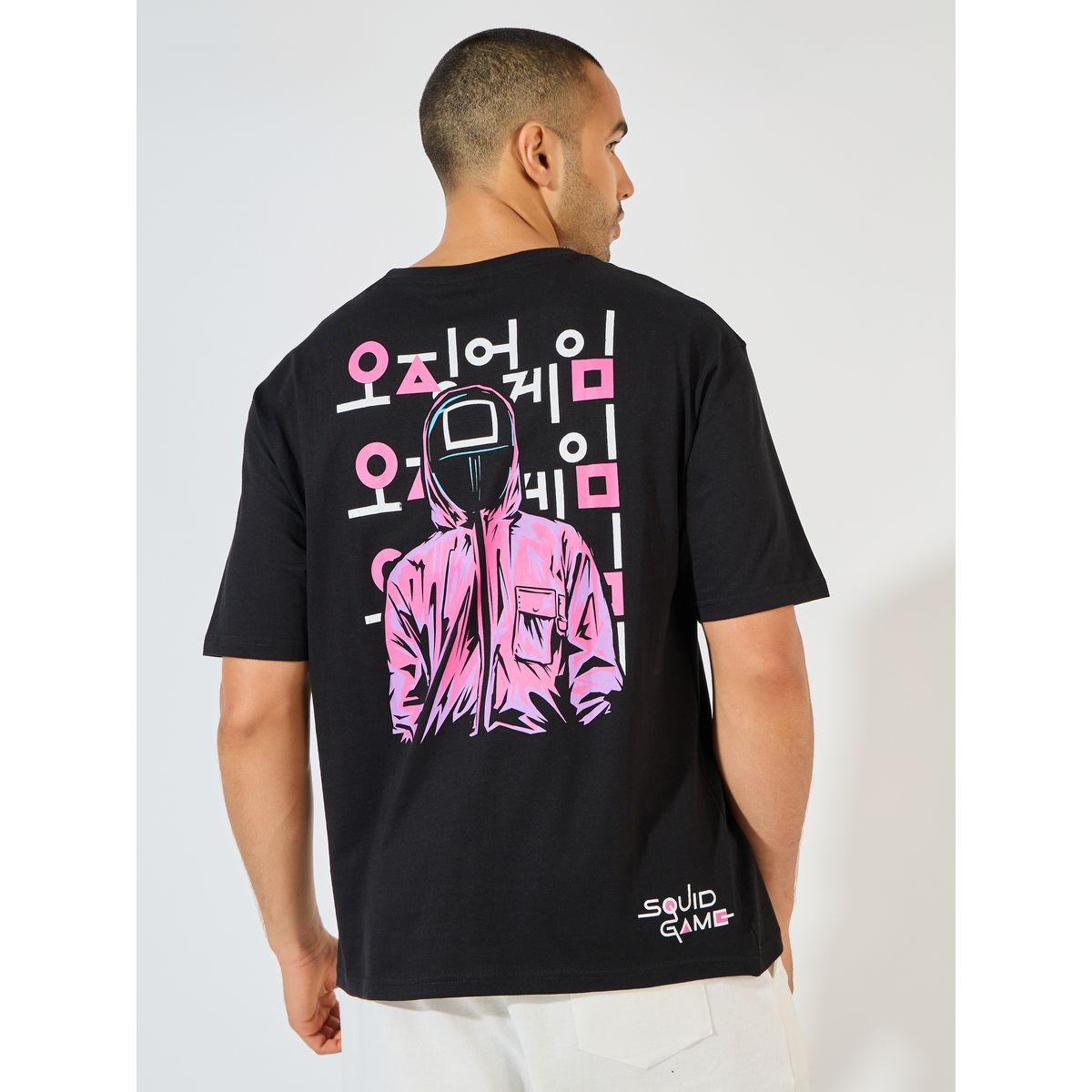 تيشيرت فضفاض بطبعة سكويد جيمز-men-clothing-tshirtsandpolos-tshirts-image-5