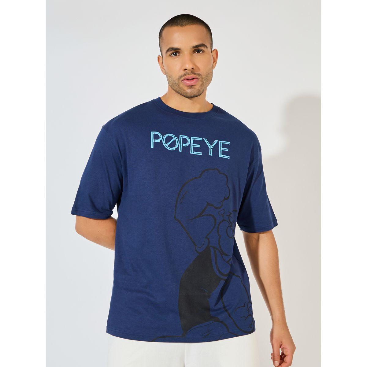 تيشيرت فضفاض مطبع بشخصية باباي-men-clothing-tshirtsandpolos-tshirts-image-3
