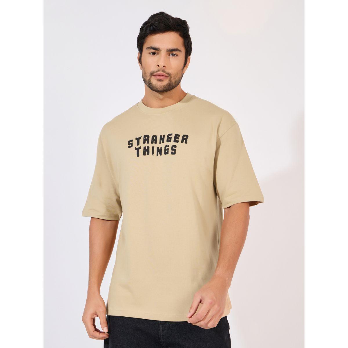 Styli Stranger Things Character Front and Back Print Oversized T-Shirt-men-clothing-tshirtsandpolos-tshirts-image-2