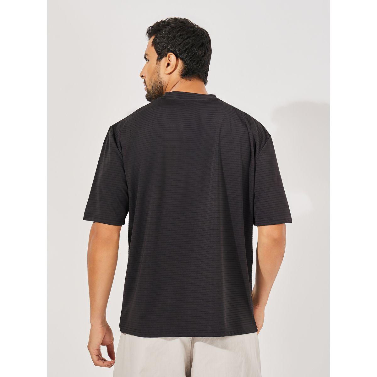 Styli Textured Striped Oversized Heavy Jersey T-Shirt-men-clothing-tshirtsandpolos-tshirts-image-4