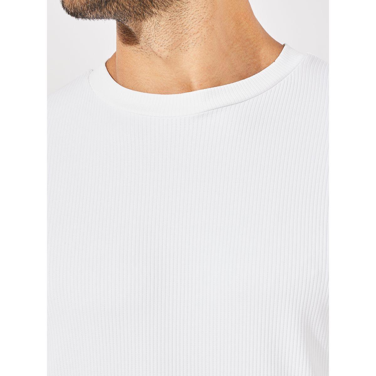 تيشيرت جيرسيه فضفاض بتفاصيل مضلعة-men-clothing-tshirtsandpolos-tshirts-image-3