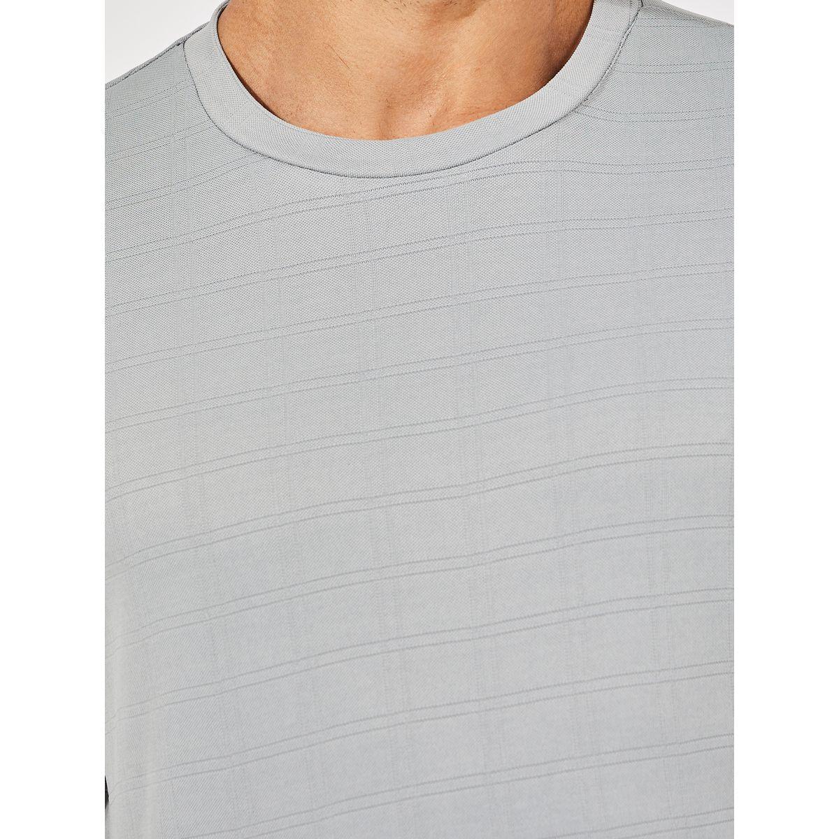 Styli Checkered Pique Texture Oversized T-Shirt-men-clothing-tshirtsandpolos-tshirts-image-3