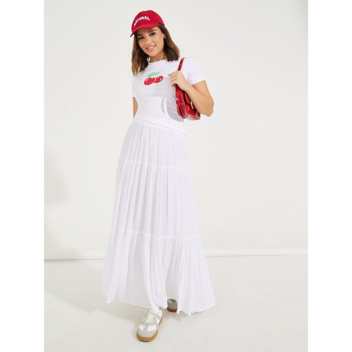 Styli Cotton Stretch Fitted Cherry Print T-Shirt-women-clothing-tshirts-image-3