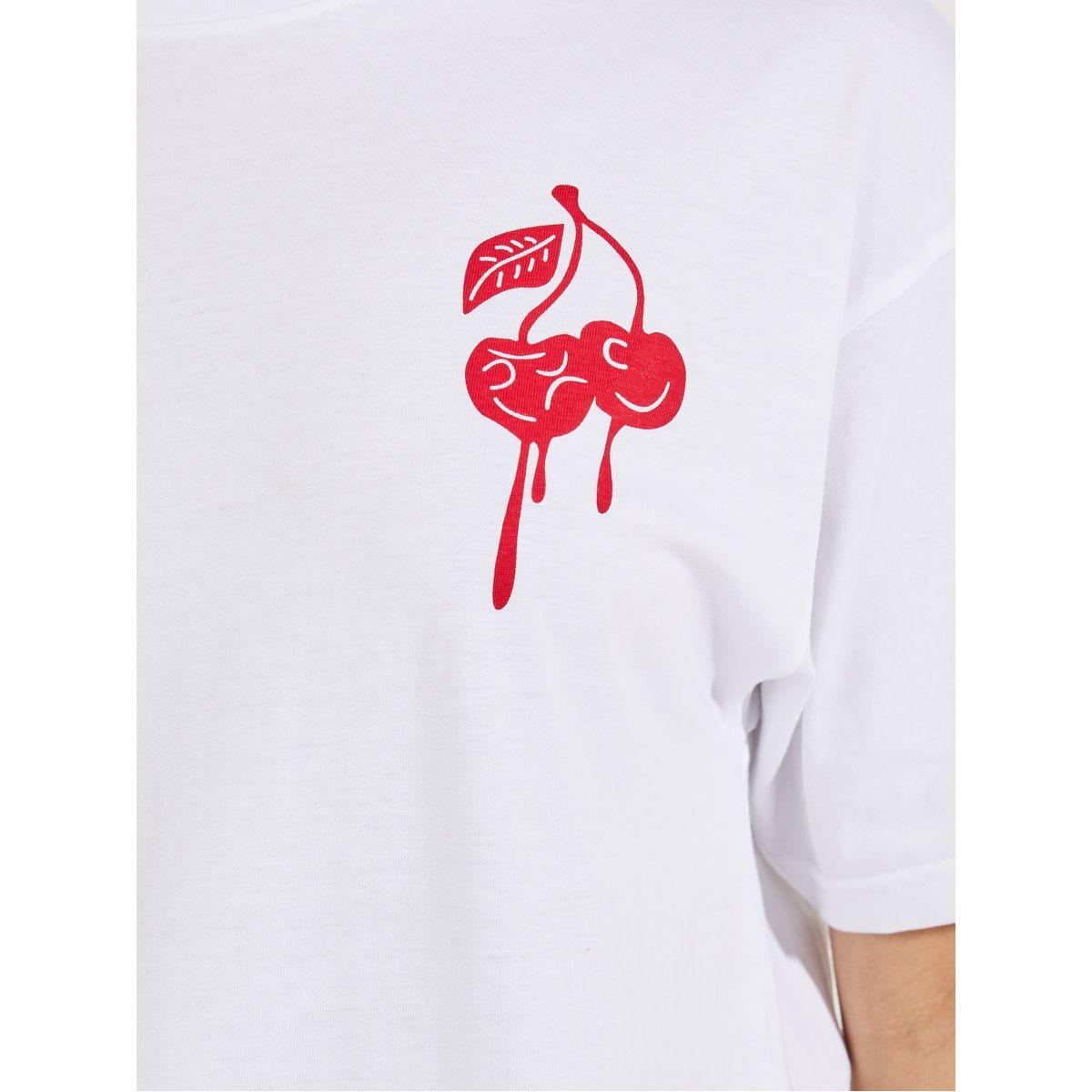 Styli Oversized Cherry Graphic Print T-Shirt-women-clothing-tshirts-image-4
