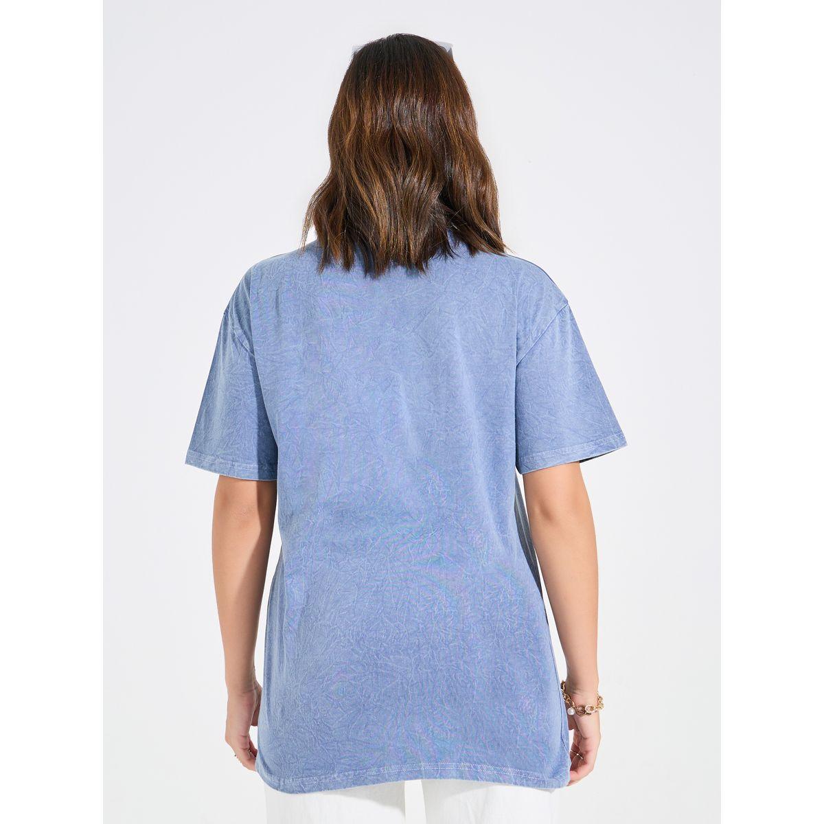 Styli Oversized Acid Wash Butterfly Graphic Print T-Shirt-women-clothing-tshirts-image-4