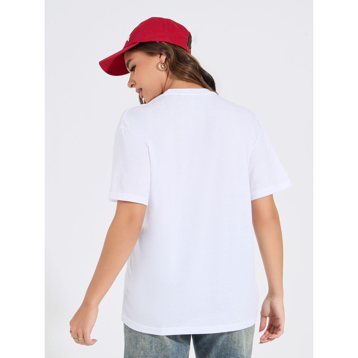 Styli Oversized Le Marias Slogan Print Round Neck T-Shirt-women-clothing-tshirts-image-5
