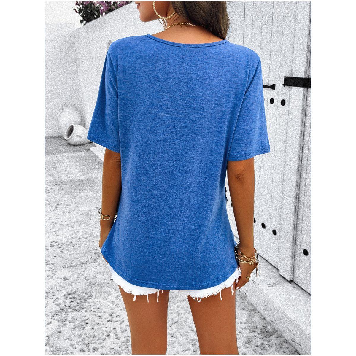 DY X Styli  Half Zip Detail Asymmetric Hem Top-women-clothing-shirtsandblouses-blouses-image-4