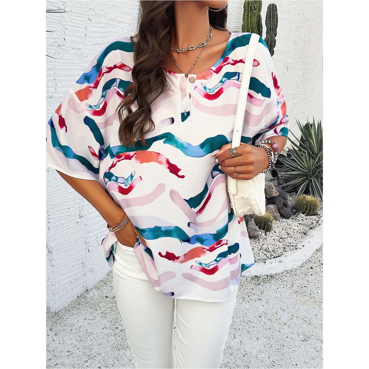 DY X Styli  All Over Print Longline Blouse-women-clothing-shirtsandblouses-blouses-image-3