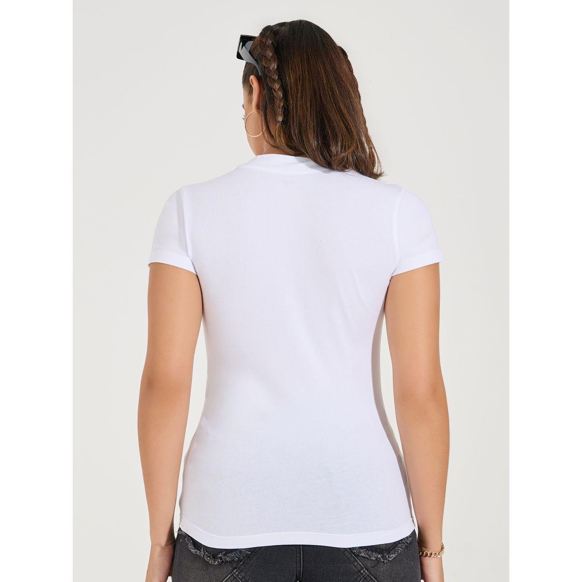 Styli Pack of 2 - Cotton Stretch Fitted High Neck T-Shirt-women-clothing-tshirts-image-6