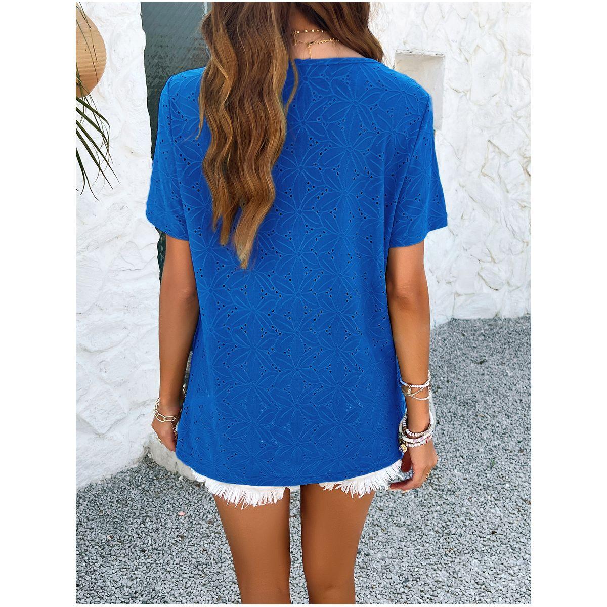 DY X Styli  Square Neck Schiffli Textured Top-women-clothing-shirtsandblouses-blouses-image-3