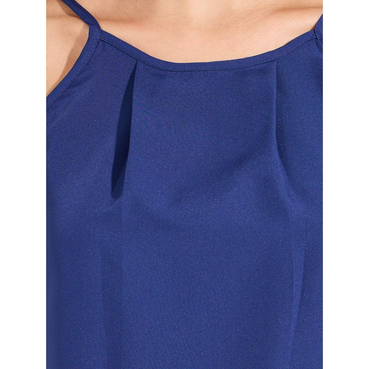 Styli Solid Woven Halter Neck Cami-women-clothing-tshirts-image-5
