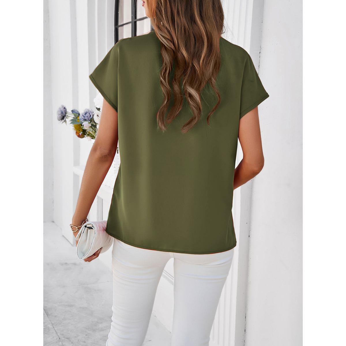 بلوزة بتفاصيل بارزة الملمس مع دانتيل دي واي × ستايلي-women-clothing-shirtsandblouses-blouses-image-4