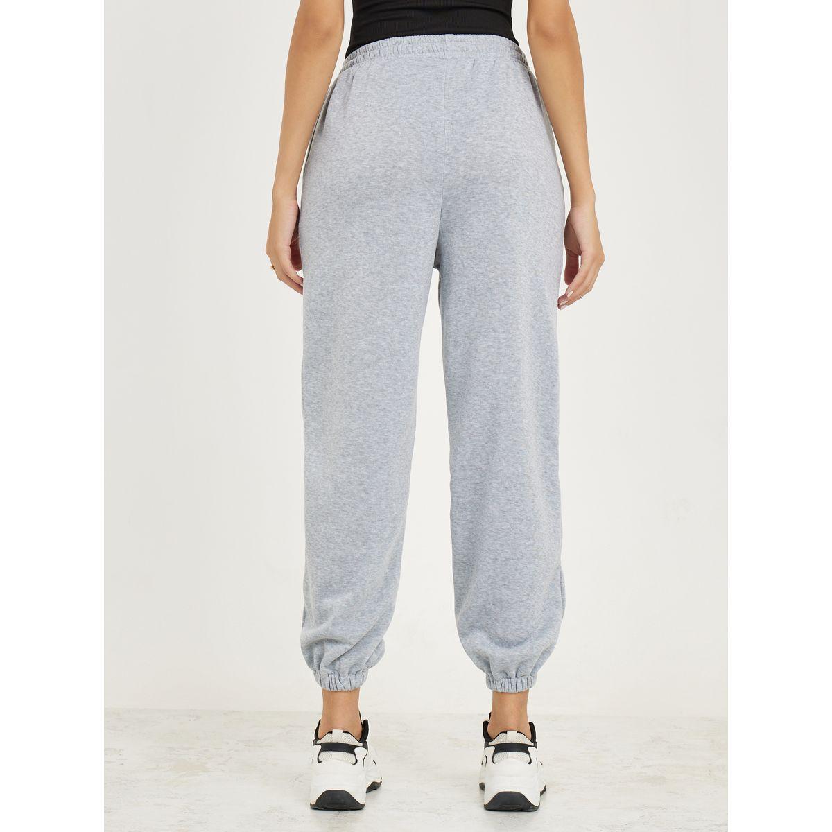Styli Relaxed Fit Ankle Length Text Print Joggers-women-clothing-bottoms-joggers-image-4