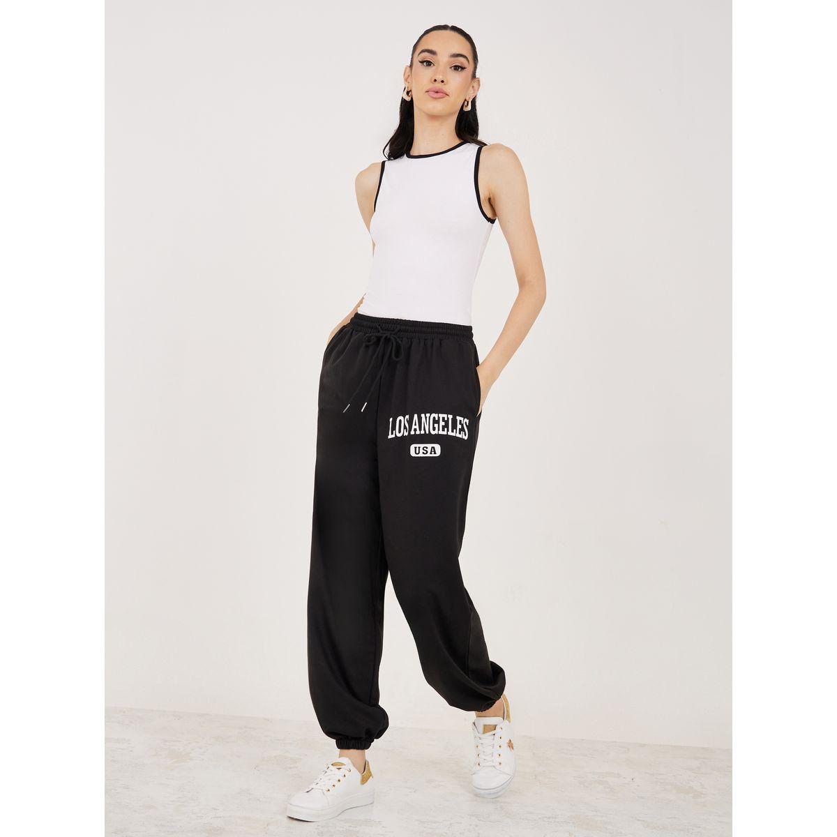 Styli Los Angeles Print Relaxed Fit Joggers-women-clothing-bottoms-joggers-image-2