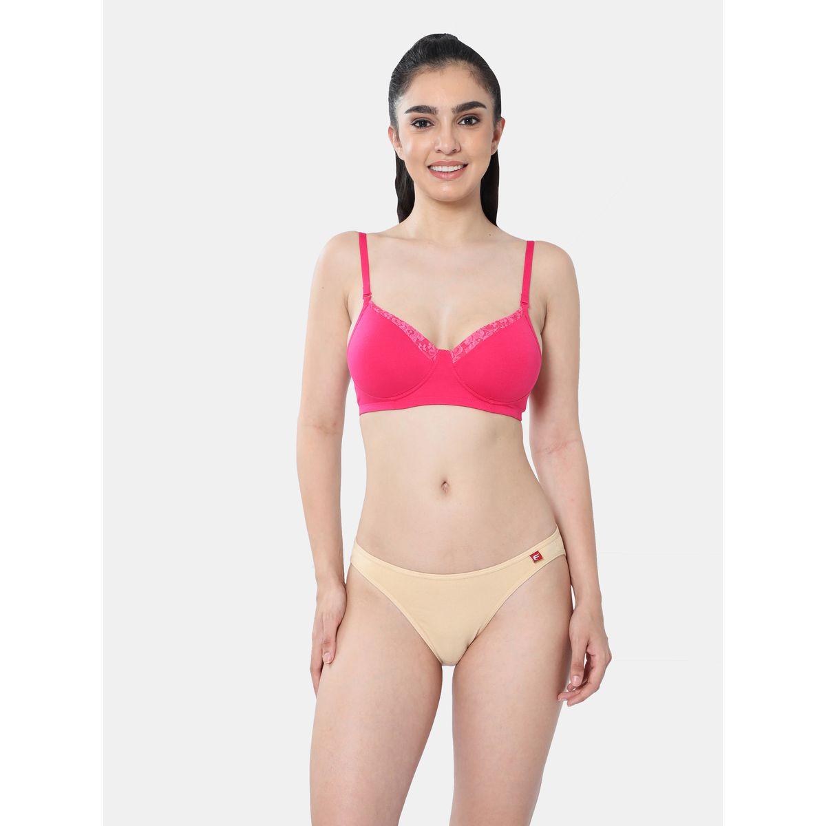 صدرية قطن مبطنة مع طبعة زهور إنفي × ستايلي-women-clothing-lingerie-bras-image-1