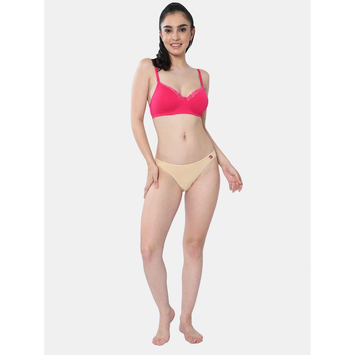 صدرية قطن مبطنة مع طبعة زهور إنفي × ستايلي-women-clothing-lingerie-bras-image-3