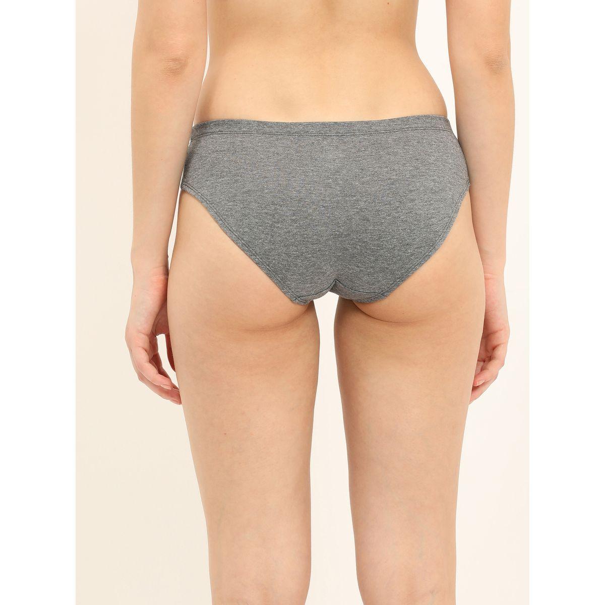مجموعة من 3 سراويل داخلية قطن مزينة بشعار إنفي × ستايلي-women-clothing-lingerie-panties-image-4