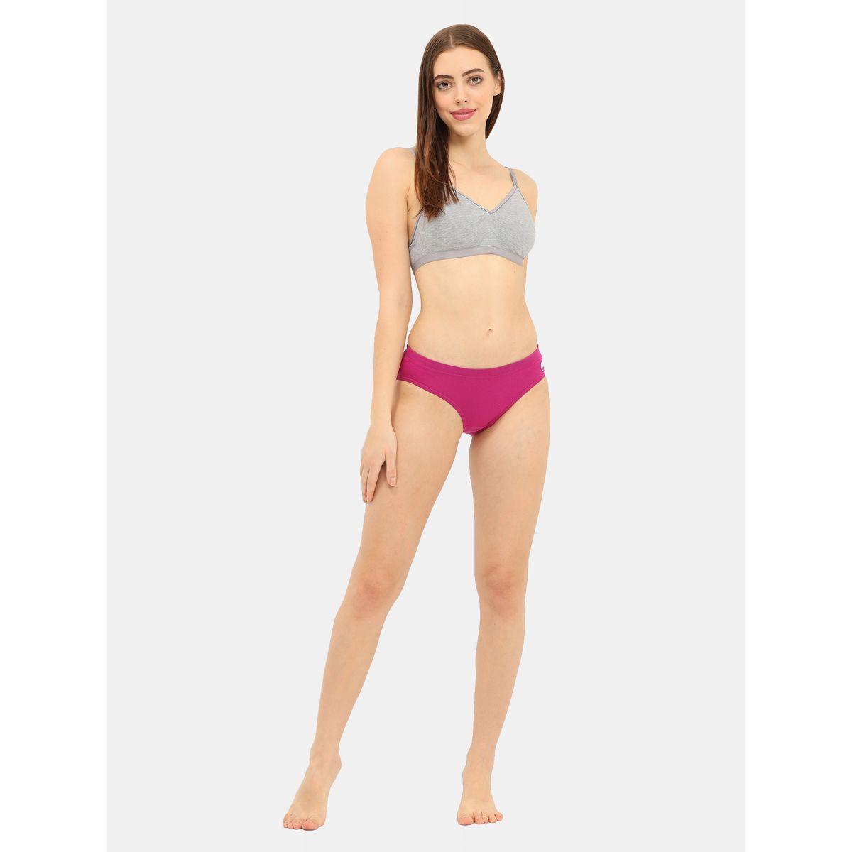 Envie X Styli  Pack of 3 - Logo Detail Cotton Mid Briefs-women-clothing-lingerie-panties-image-4