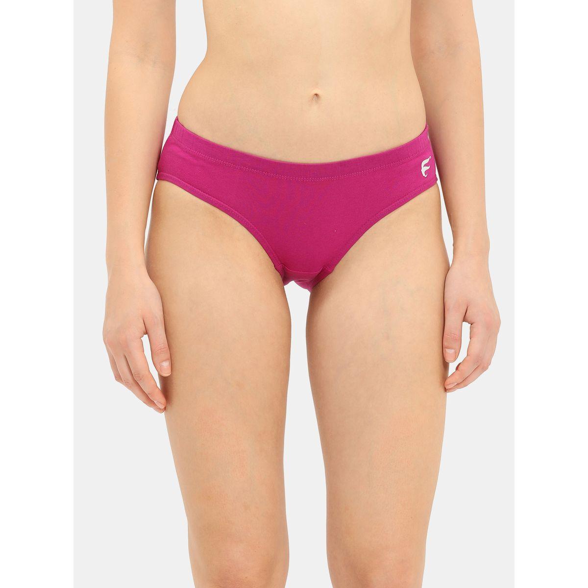 مجموعة من 3 سراويل داخلية قطن مزينة بشعار إنفي × ستايلي-women-clothing-lingerie-panties-image-8