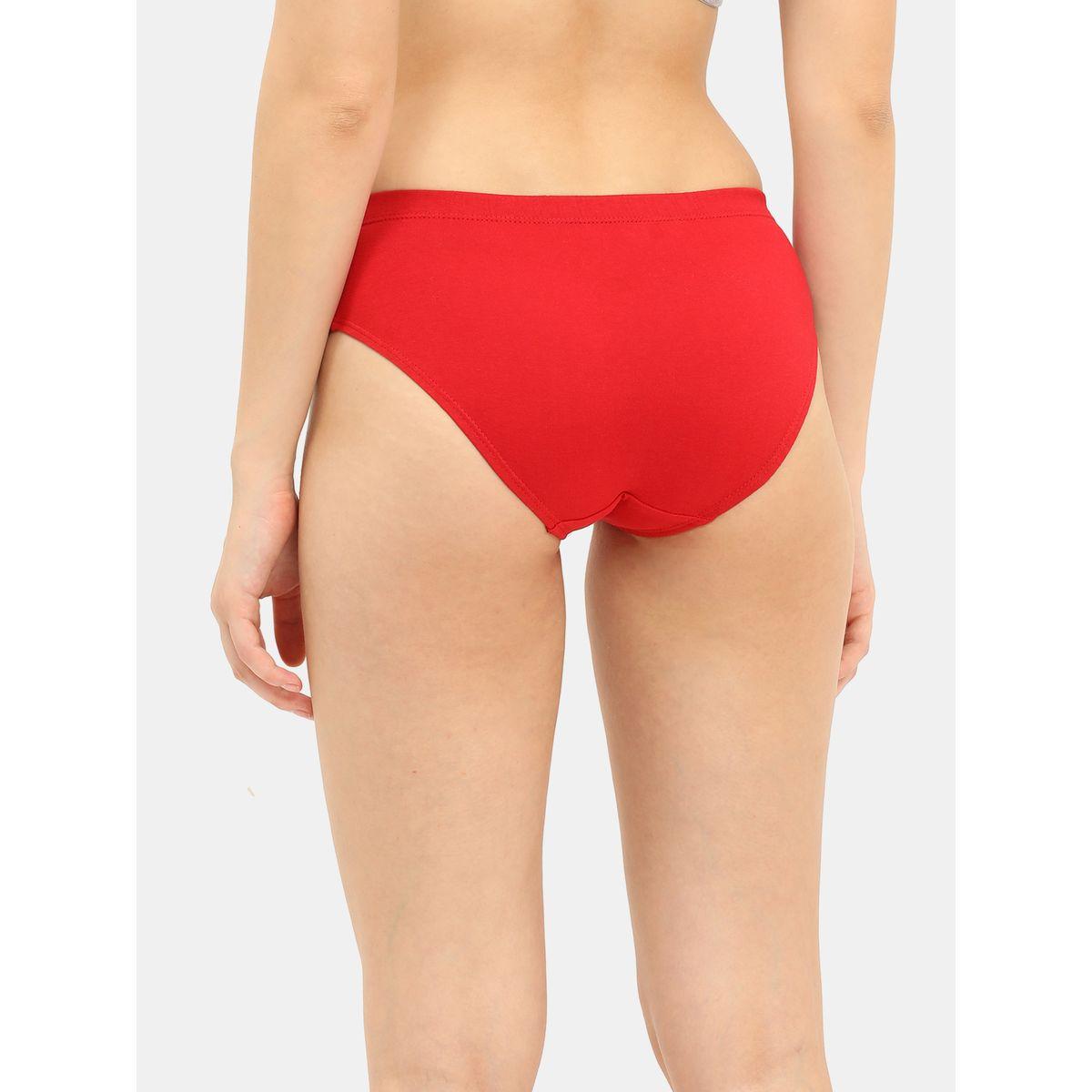 Envie X Styli  Pack of 3 - Logo Detail Cotton Mid Briefs-women-clothing-lingerie-panties-image-5