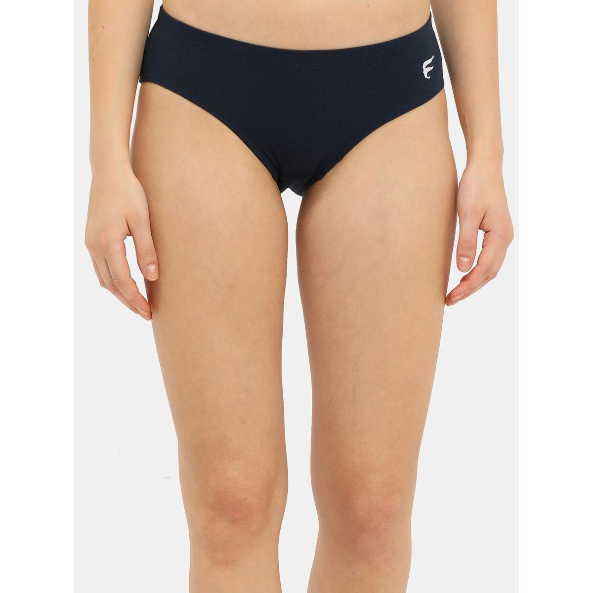 Envie X Styli  Pack of 3 - Logo Detail Cotton Mid Briefs-women-clothing-lingerie-panties-image-1