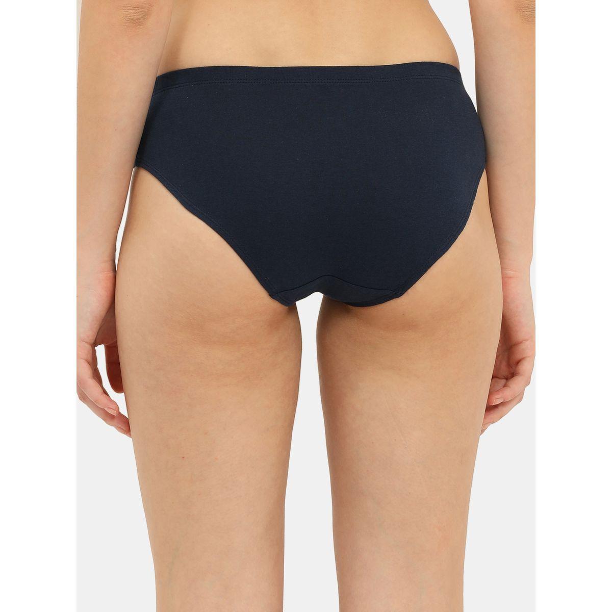Envie X Styli  Pack of 3 - Logo Detail Cotton Mid Briefs-women-clothing-lingerie-panties-image-2