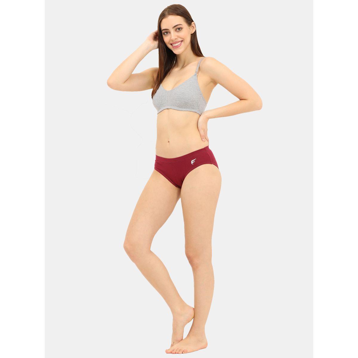 Envie X Styli  Pack of 3 - Logo Detail Cotton Mid Briefs-women-clothing-lingerie-panties-image-6