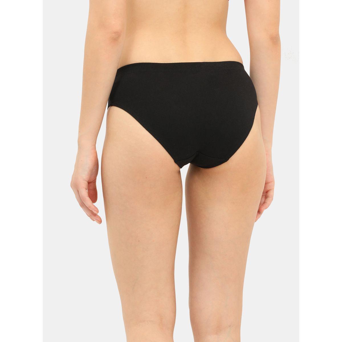 مجموعة من 3 سراويل داخلية قطن مزينة بشعار إنفي × ستايلي-women-clothing-lingerie-panties-image-2