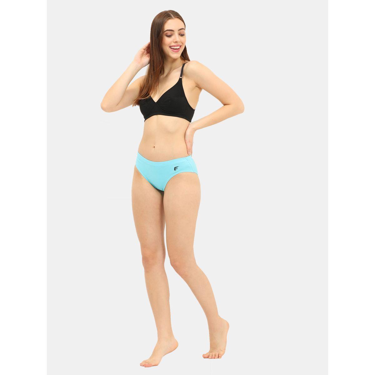 مجموعة من 3 سراويل داخلية قطن مزينة بشعار إنفي × ستايلي-women-clothing-lingerie-panties-image-6