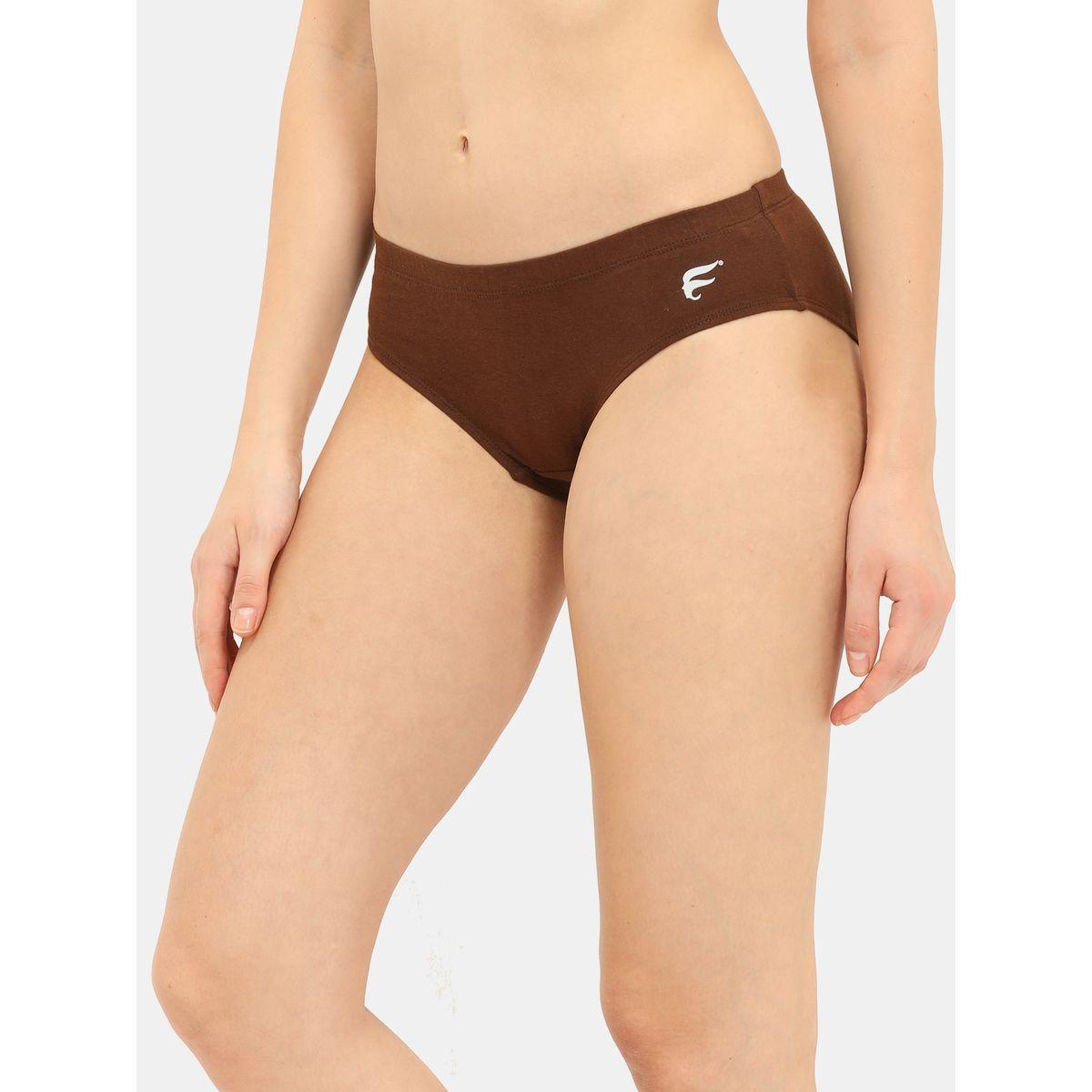 مجموعة من 3 سراويل داخلية قطن مزينة بشعار إنفي × ستايلي-women-clothing-lingerie-panties-image-7