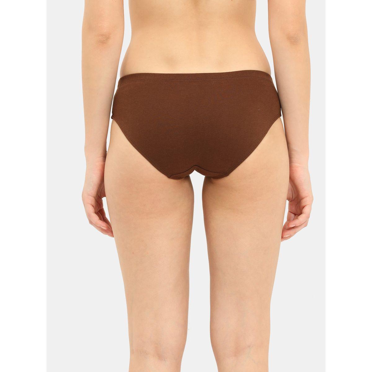 مجموعة من 3 سراويل داخلية قطن مزينة بشعار إنفي × ستايلي-women-clothing-lingerie-panties-image-8