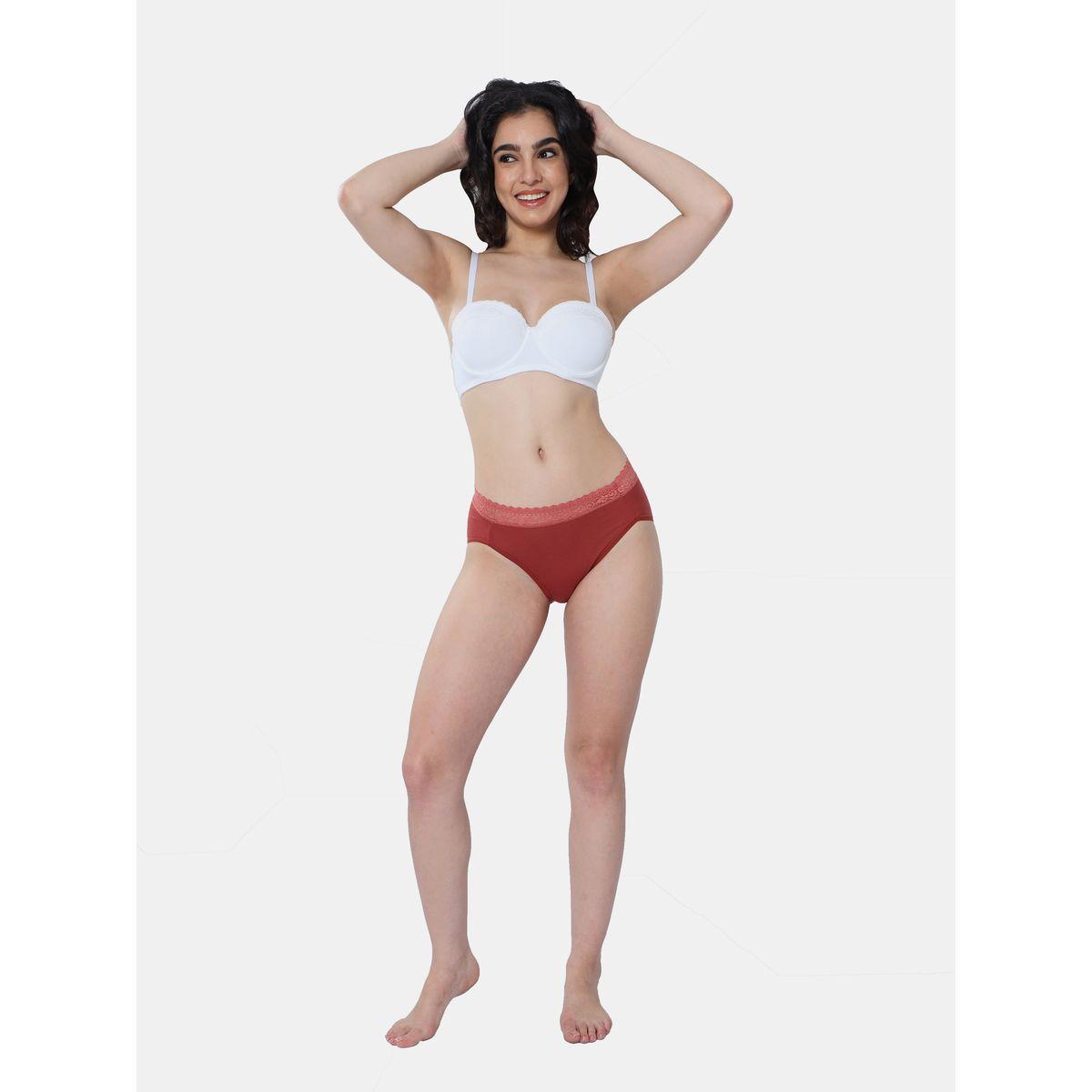 Envie X Styli  Pack of 2 - Lace Detail Waistband Hipster-women-clothing-lingerie-panties-image-2