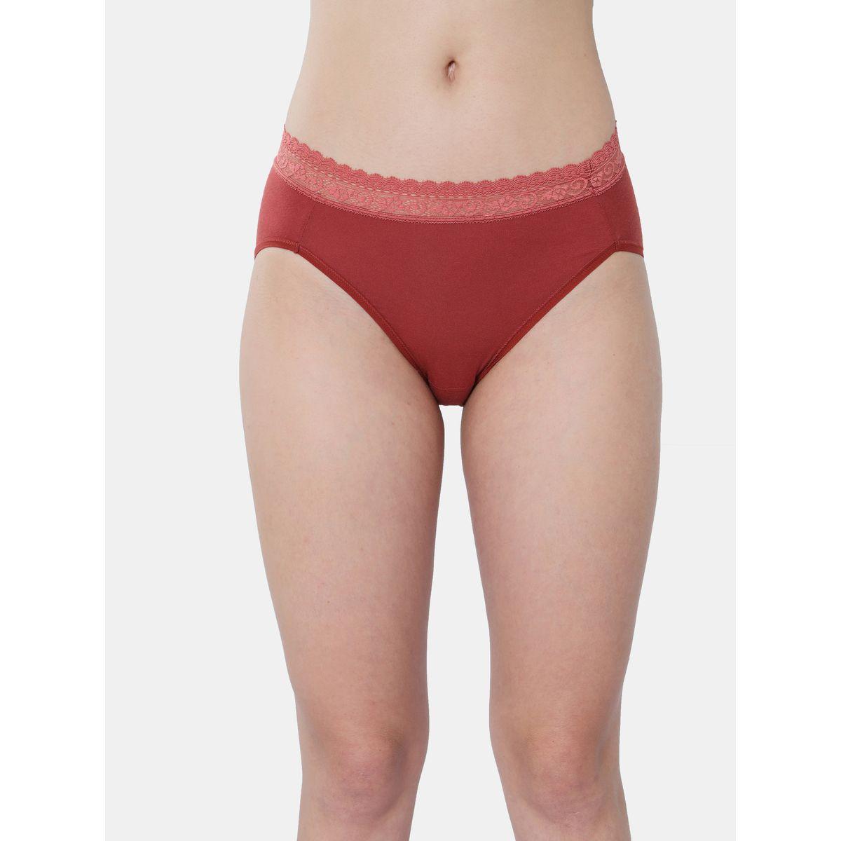 Envie X Styli  Pack of 2 - Lace Detail Waistband Hipster-women-clothing-lingerie-panties-image-4
