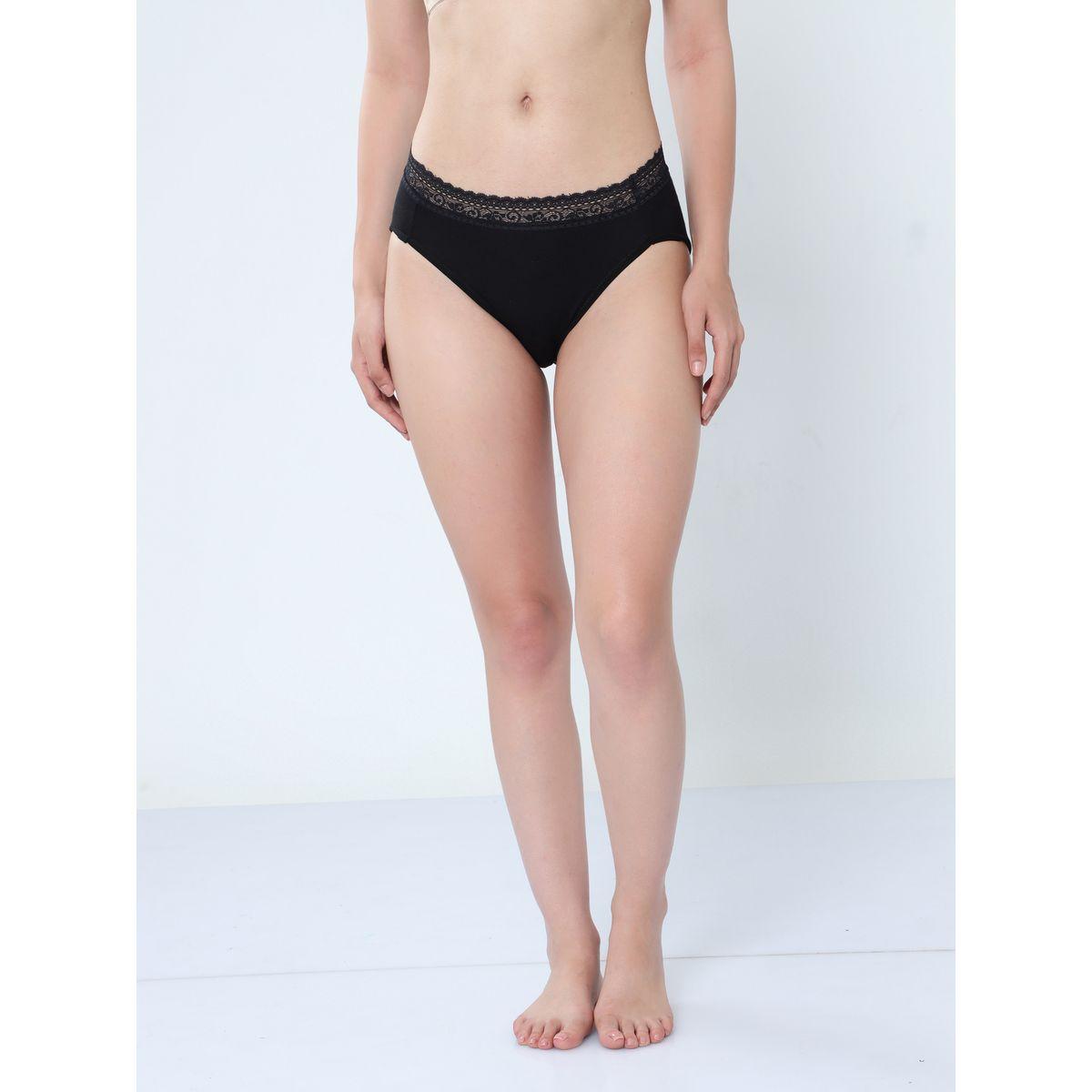 Envie X Styli  Pack of 2 - Lace Detail Waistband Hipster-women-clothing-lingerie-panties-image-5