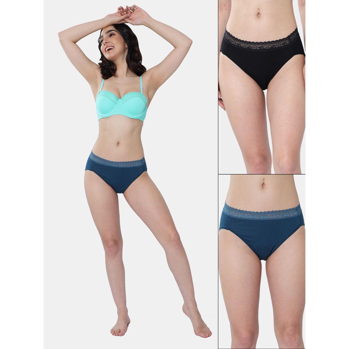مجموعة من 2 سراويل داخلية بتفاصيل دانتيل إنفي × ستايلي-women-clothing-lingerie-panties-image-1