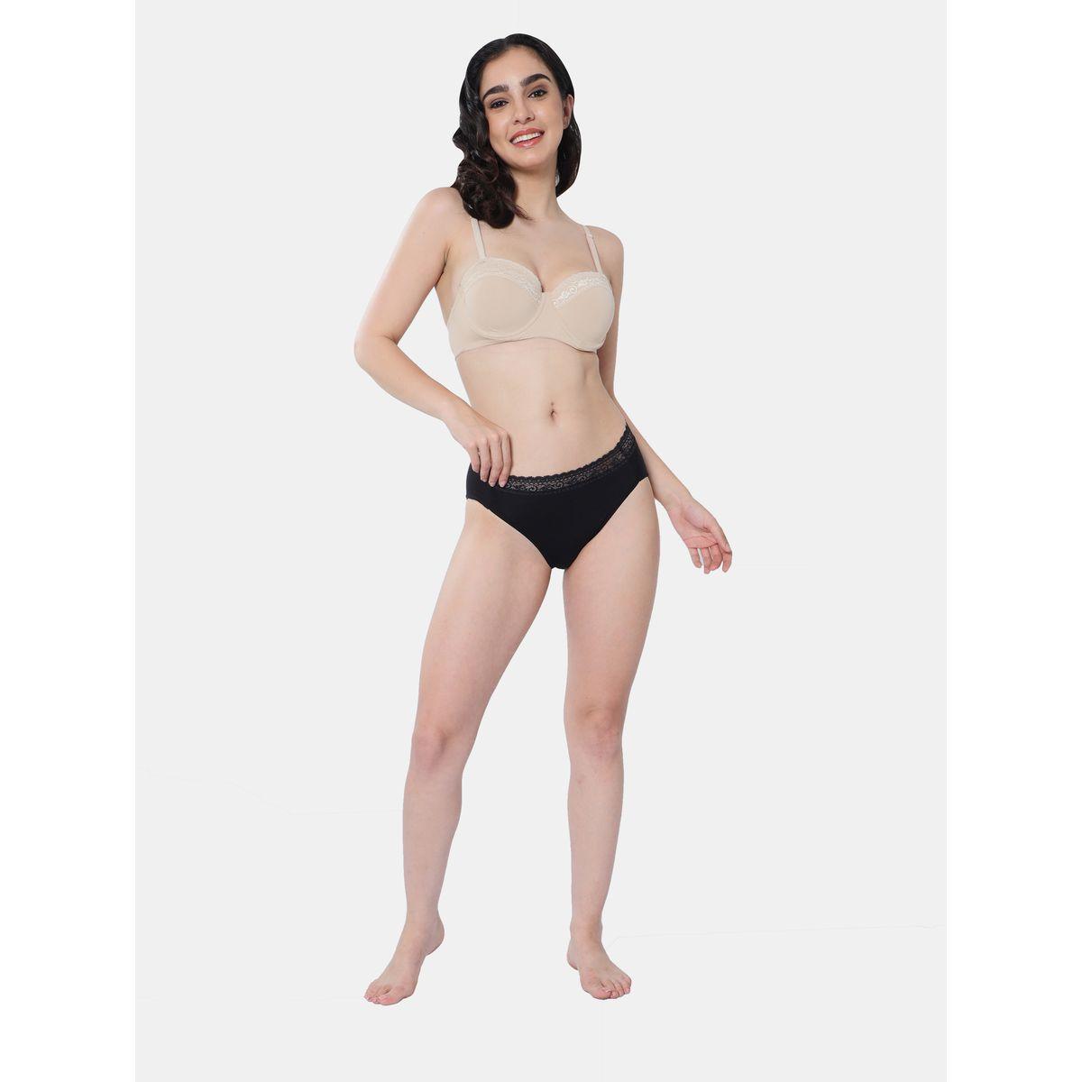 Envie X Styli  Pack of 2 - Lace Detail Waistband Hipster-women-clothing-lingerie-panties-image-2