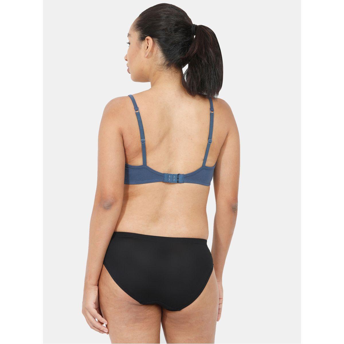 صدرية قطن مبطنة بحمالات رفيعة إنفي × ستايلي-women-clothing-lingerie-bras-image-2