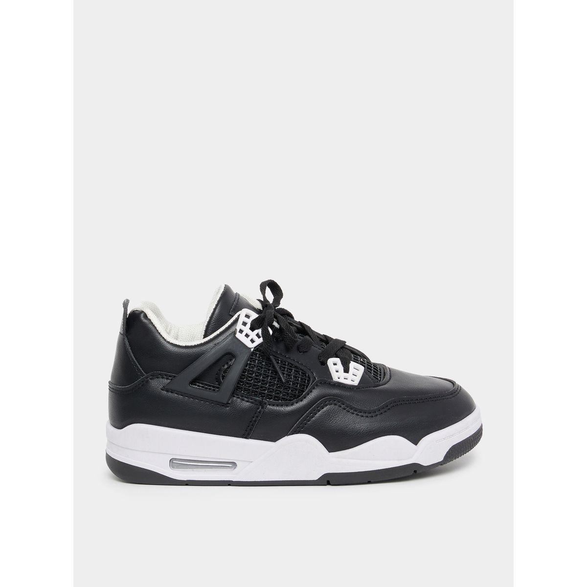 Styli Textured Basketball Themed Casual Sneakers-women-shoes-sneakers-image-2