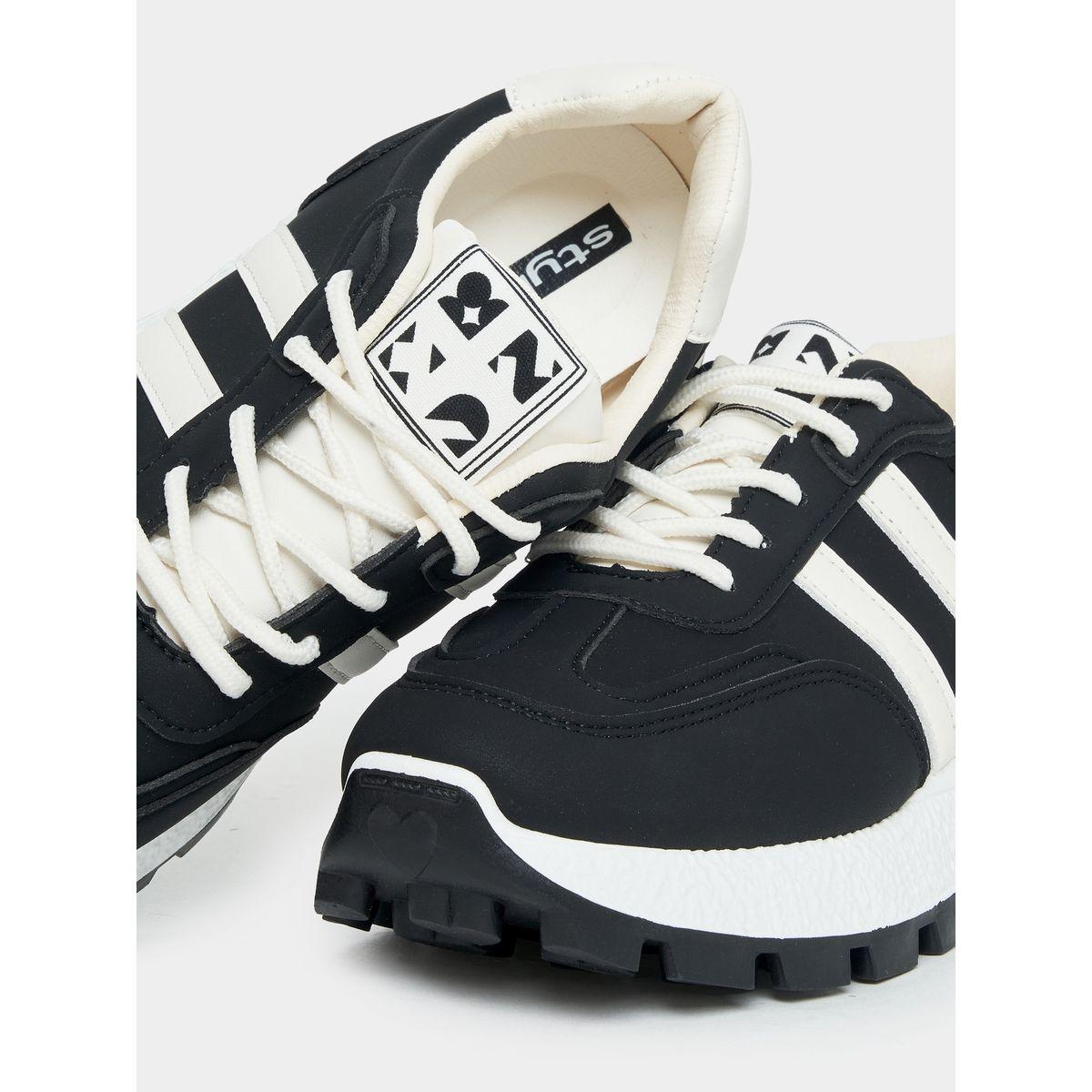 Styli Striped Detail Tennis Sole Sneakers-women-shoes-sneakers-image-5