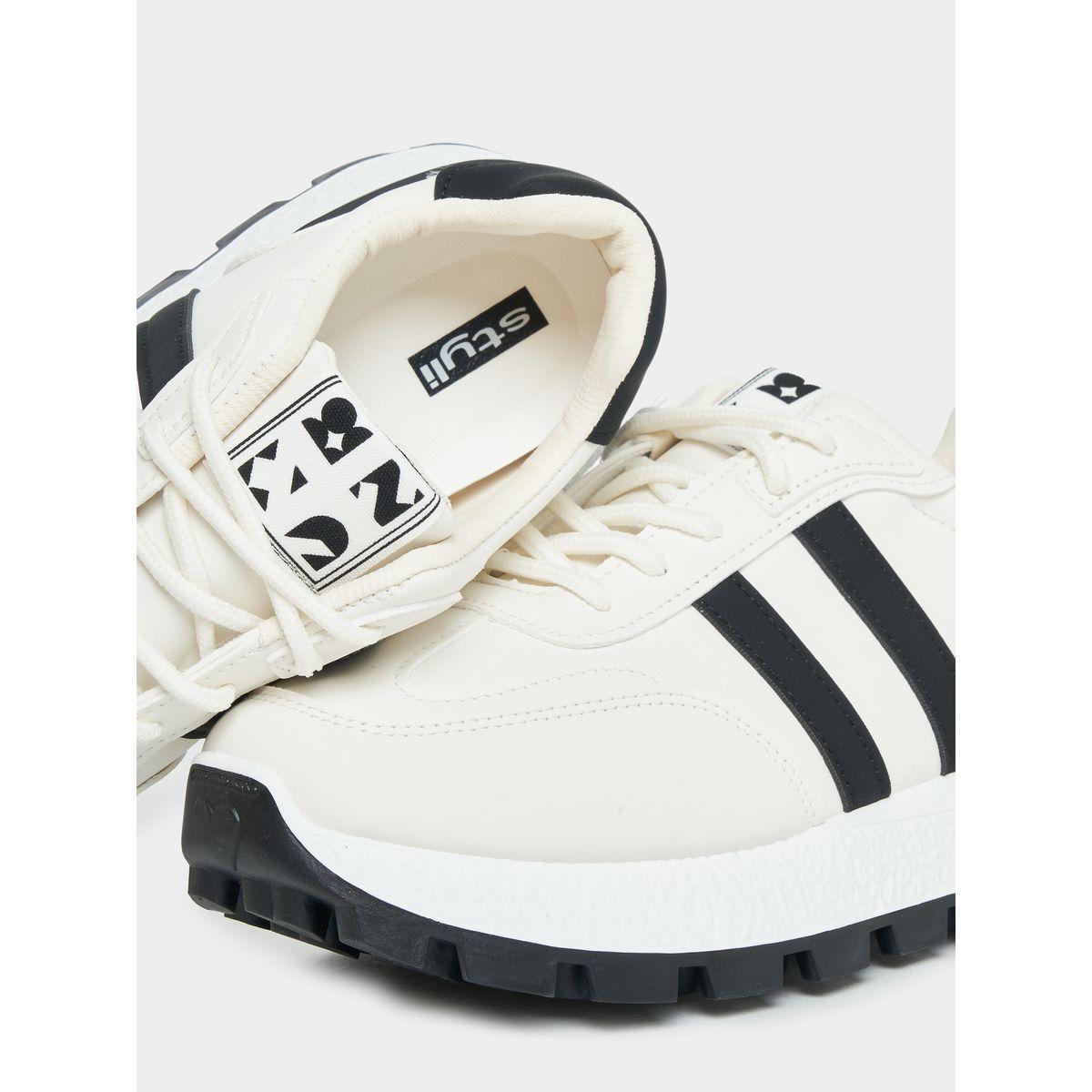 Styli Striped Detail Tennis Sole Sneakers-women-shoes-sneakers-image-5
