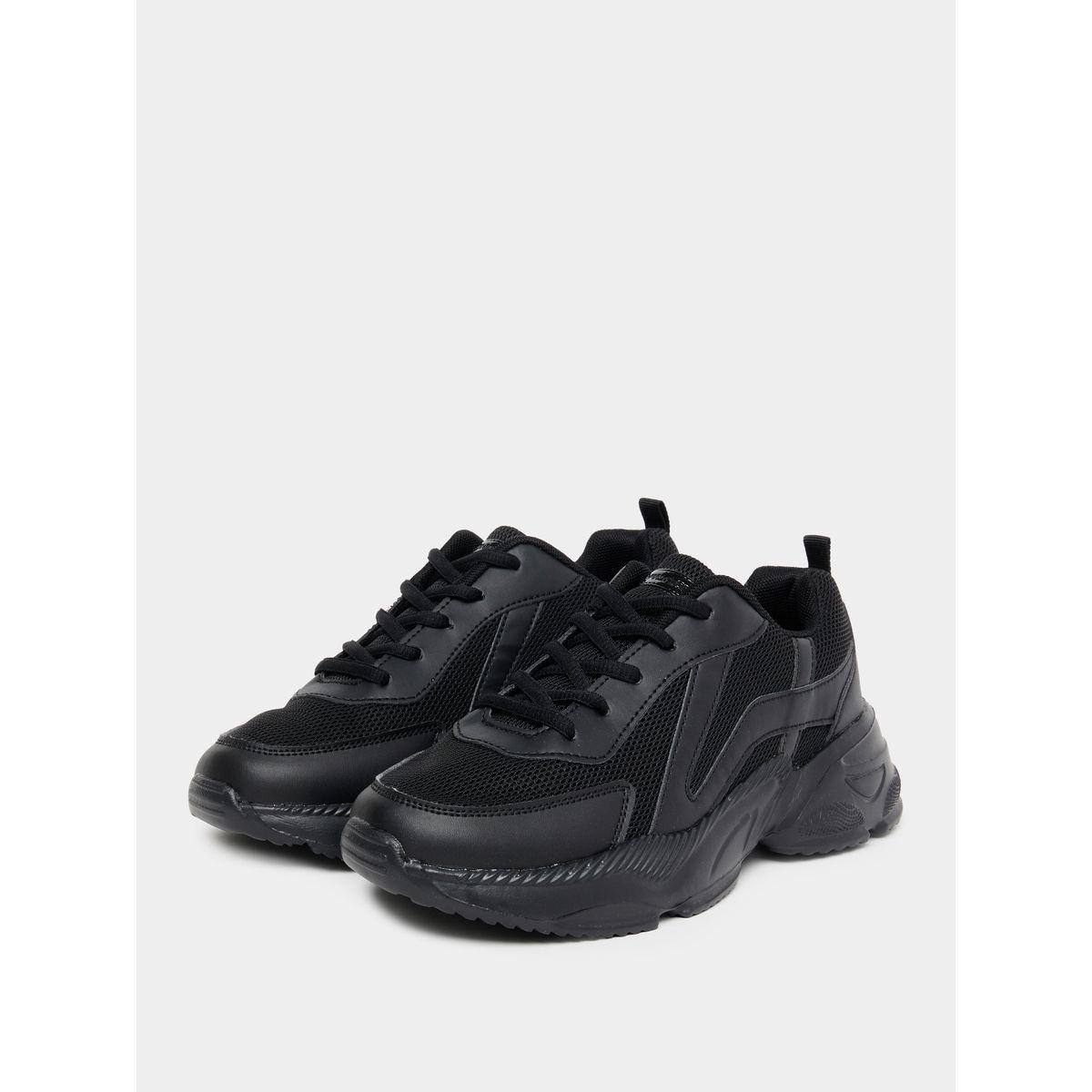 Styli Casual Low Top Mesh Chunky Sneakers-women-shoes-sneakers-image-3