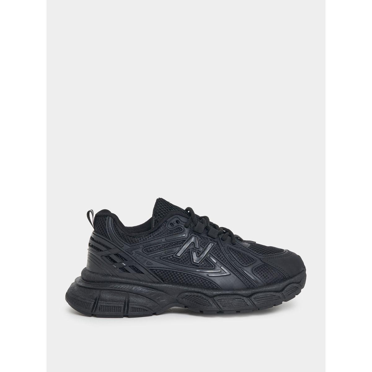 Styli Mesh Web Design Chunky Sneakers-women-shoes-sneakers-image-2